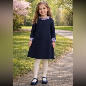 Vineyard Vines Dress, Girls Size 2T Navy Purple